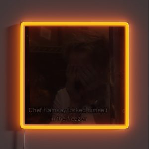 Gordon Ramsay Meme RGB Neon Sign