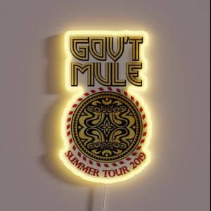 Gov T Mule Summer Tour 2019 RGB Neon Sign Gov T Mule Summer Tour 2019 RGB Neon Sign