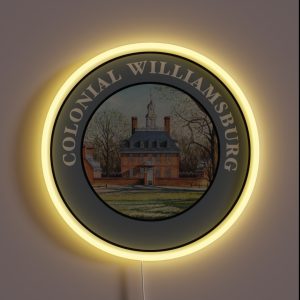 Governors Palace Williamsburg RGB Neon Sign
