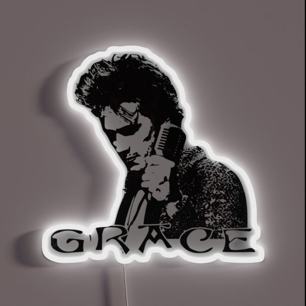 Grace Minimalist Cover RGB Neon Sign