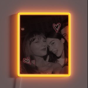 Gracie Abrams Heart RGB Neon Sign