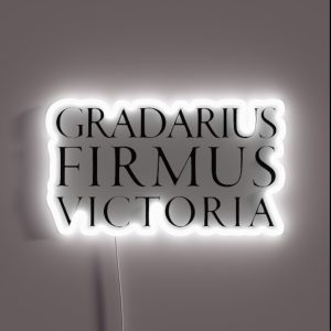 GRADARIUS FIRMUS VICTORIA RGB Neon Sign