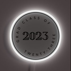 Graduating Class Of 2023 Seniors RGB Neon Sign