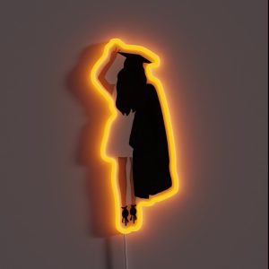 Graduation Girl RGB Neon Sign