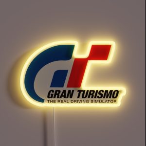 Gran Turismo Original Logo Colors RGB Neon Sign