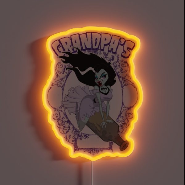 Grandpas Pale Ale RGB Neon Sign