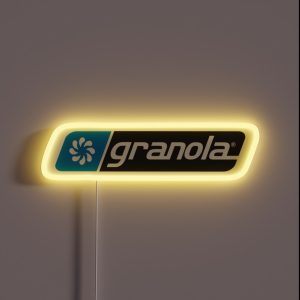Granola Nalgene Logo RGB Neon Sign Granola Nalgene Logo RGB Neon Sign