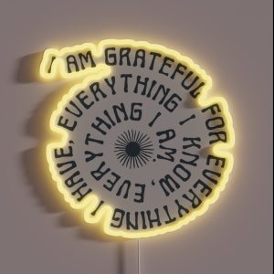 Grateful RGB Neon Sign Grateful RGB Neon Sign