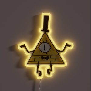 Gravity Falls Bill Cipher RGB Neon Sign