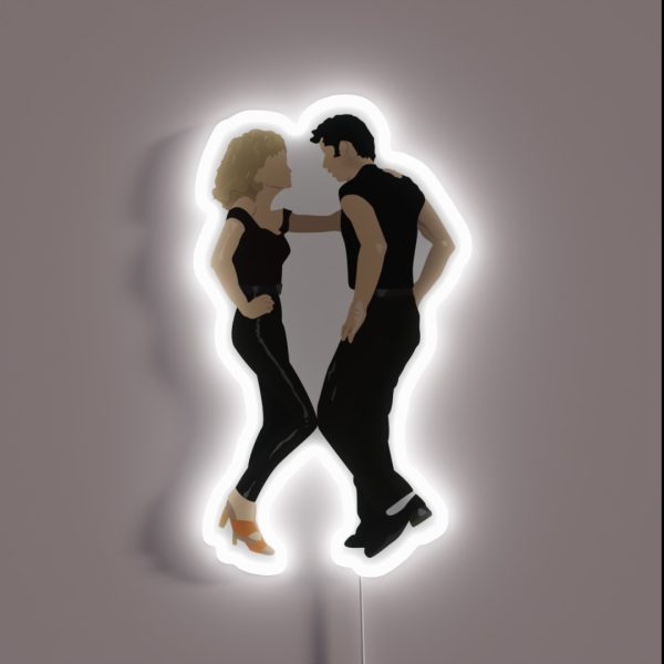 Grease Danny And Sandy RGB Neon Sign
