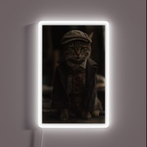 Great Depression Cat RGB Neon Sign Great Depression Cat RGB Neon Sign