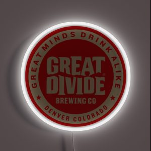 Great Divide Brewing Co Logo RGB Neon Sign