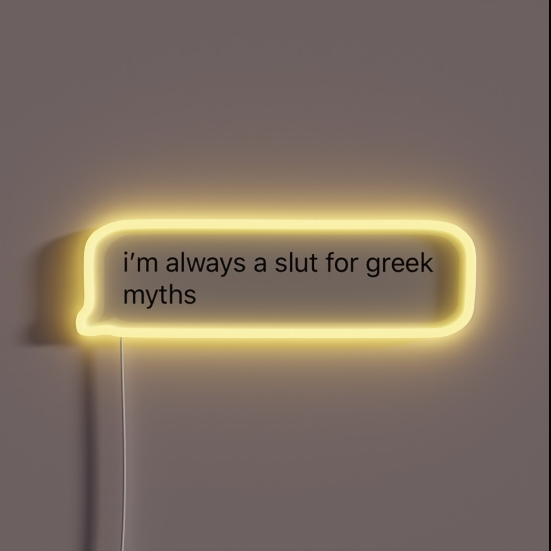 Greek Myths RGB Neon Sign Greek Myths RGB Neon Sign