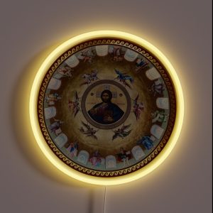 Greek Orthodox Dome Icon RGB Neon Sign