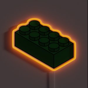 Green Brick RGB Neon Sign