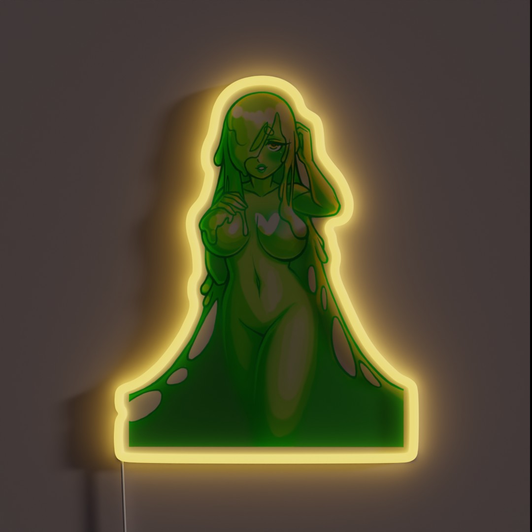 Green Slime RGB Neon Sign Green Slime RGB Neon Sign