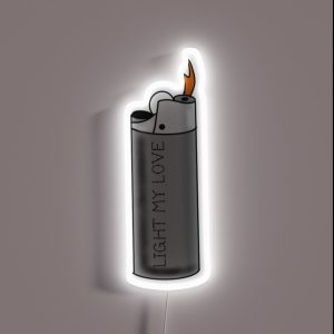 Greta Van Fleet Light My Love RGB Neon Sign Greta Van Fleet Light My Love RGB Neon Sign