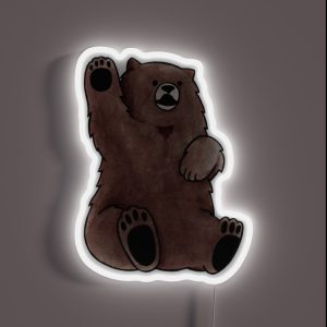 Grizzly Bear RGB Neon Sign Grizzly Bear RGB Neon Sign