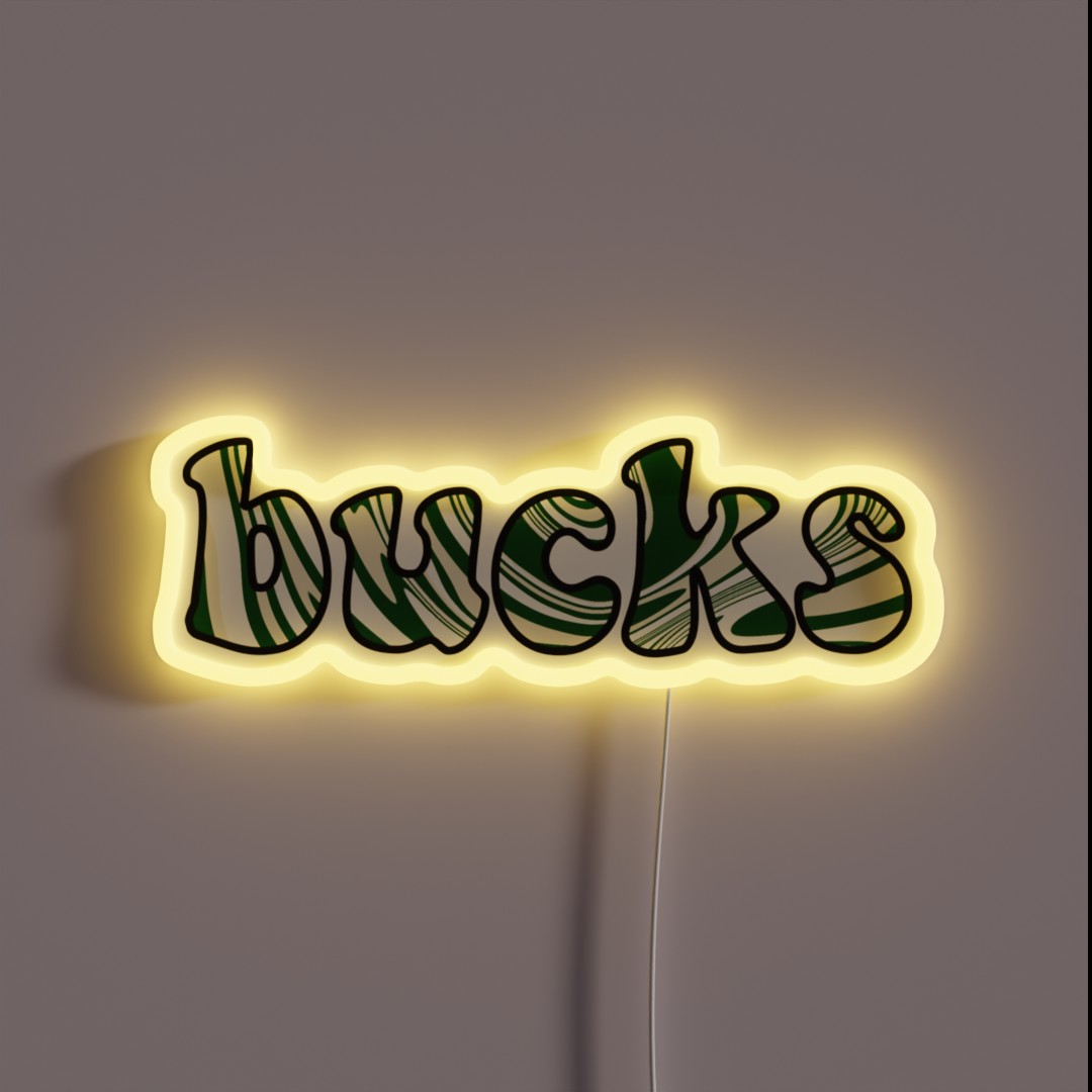 Groovy Bucks RGB Neon Sign Groovy Bucks RGB Neon Sign