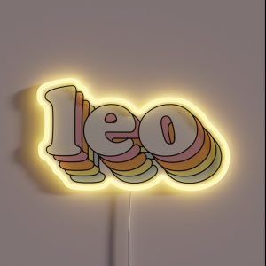 Groovy Leo RGB Neon Sign