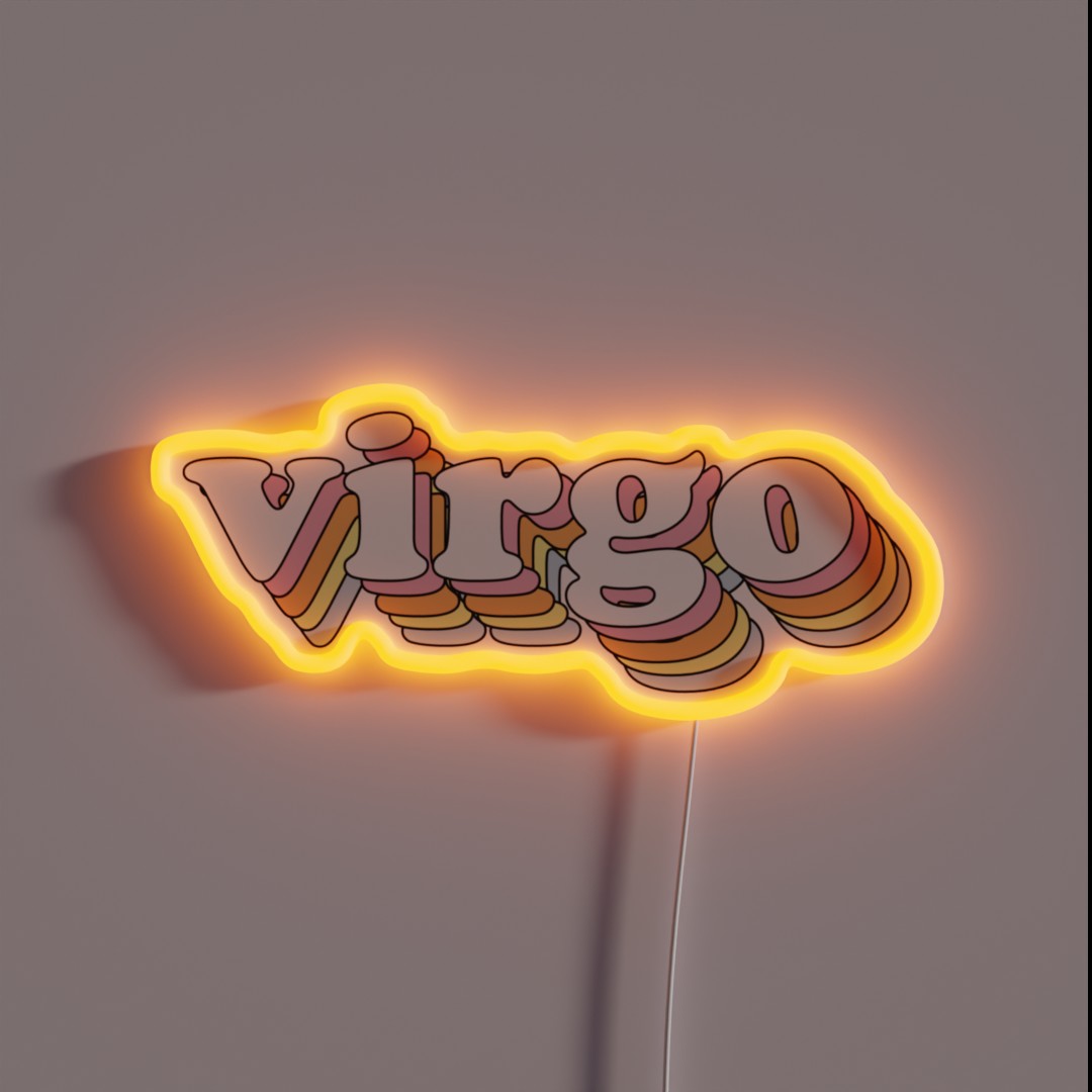 Groovy Virgo RGB Neon Sign Groovy Virgo RGB Neon Sign