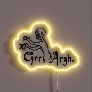Grr Argh RGB Neon Sign Grr Argh RGB Neon Sign
