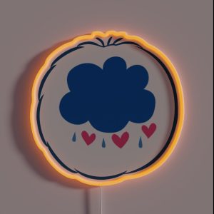 Grumpy Bear Halloween Bear Costume Gift RGB Neon Sign