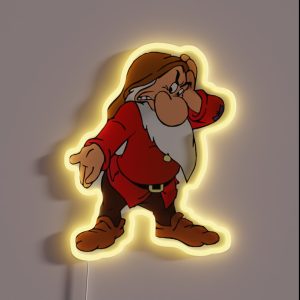 Grumpy Dwarf RGB Neon Sign Grumpy Dwarf RGB Neon Sign