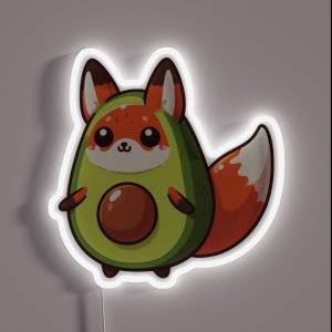 Guac Fox RGB Neon Sign