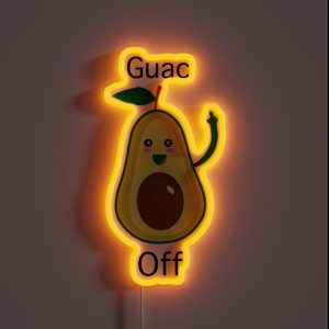Guac Off RGB Neon Sign