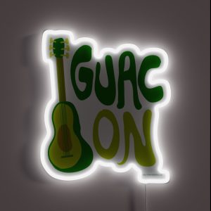 Guac On RGB Neon Sign