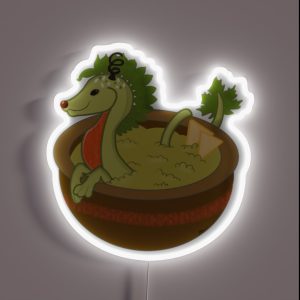 Guacamole Dragon RGB Neon Sign