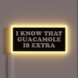 GUACAMOLE RGB Neon Sign