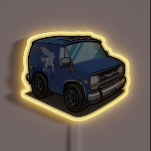 Guinevere The Van RGB Neon Sign