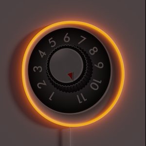 Guitar Amp Volume Knob Goes To Eleven 11 Heavy Metal Music RGB Neon Sign Guitar Amp Volume Knob Goes To Eleven 11 Heavy Metal Music RGB Neon Sign