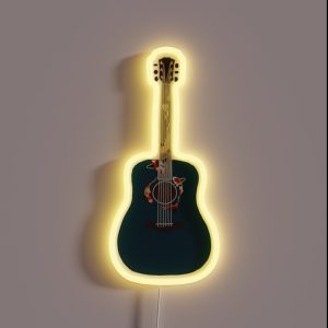 Guitar Taylor Swift Koi Fish RGB Neon Sign