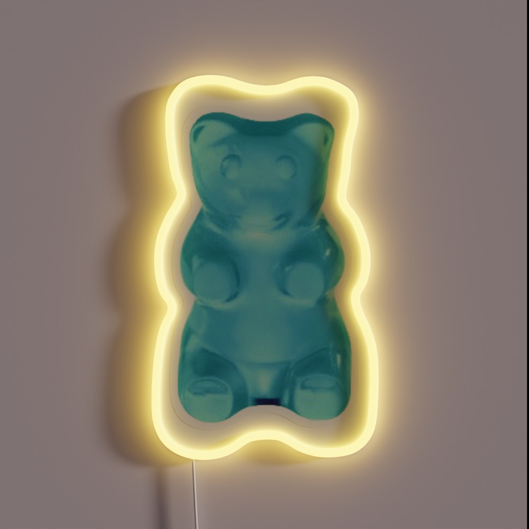 Gummy Bear RGB Neon Sign Gummy Bear RGB Neon Sign