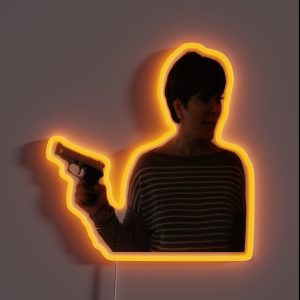 Gun Kris Jenner RGB Neon Sign Gun Kris Jenner RGB Neon Sign
