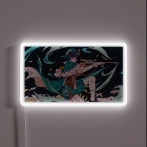 Gunshin Impact Venti RGB Neon Sign Gunshin Impact Venti RGB Neon Sign