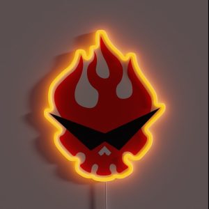 Gurren Lagann Logo RGB Neon Sign
