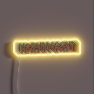 Hachi Machi RGB Neon Sign
