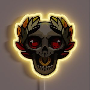 Hades Game Skull Gift RGB Neon Sign