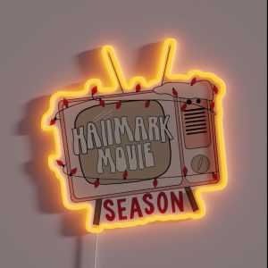 Hallmark Movie Season RGB Neon Sign