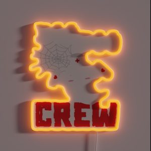 Halloween Boo Boo Crew RGB Neon Sign