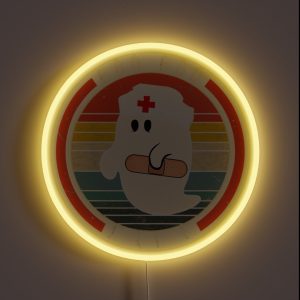 Halloween Costume Boo Boo Crew Medical RGB Neon Sign