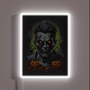 Halloween Ghost RGB Neon Sign