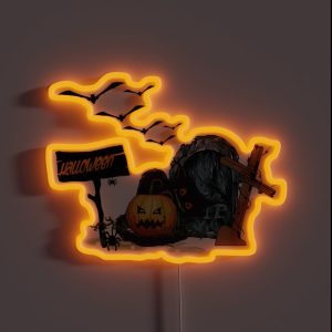Halloween RGB Neon Sign