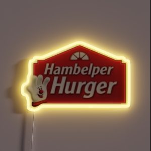 Hamburger Helper Sbubby Merch RGB Neon Sign