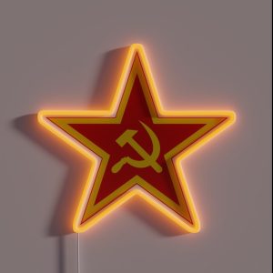 Hammer And Sickle RGB Neon Sign Hammer And Sickle RGB Neon Sign