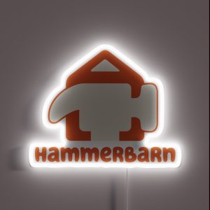 Hammerbarn From Bluey RGB Neon Sign